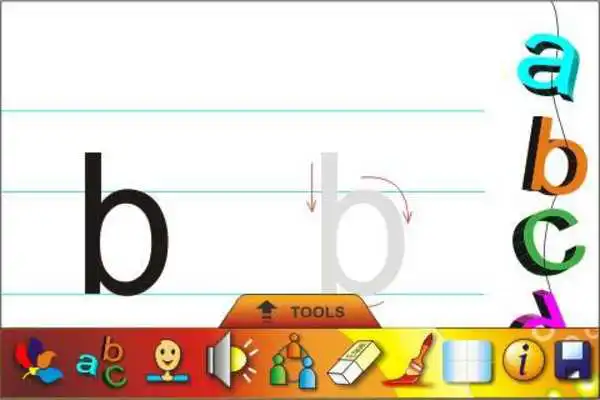 Play Kids Trace abc Small Letters
