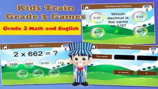 Play Kids Train 3rd Grade Games as an online game Kids Train 3rd Grade Games with UptoPlay