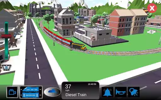 Play Kids Train Sim  and enjoy Kids Train Sim with UptoPlay