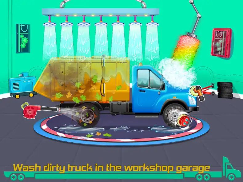 Play Kids Truck Game Road Adventure as an online game Kids Truck Game Road Adventure with UptoPlay