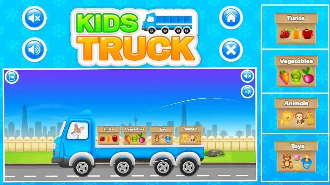 Play Kids Truck: Learning Toys  and enjoy Kids Truck: Learning Toys with UptoPlay