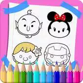 Free play online Kids Tsum Coloring APK