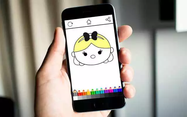 Play Kids Tsum Coloring