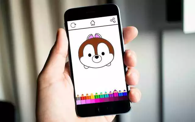 Play Kids Tsum Coloring