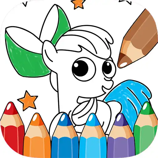 Play Kids unicorn mlp coloring book APK