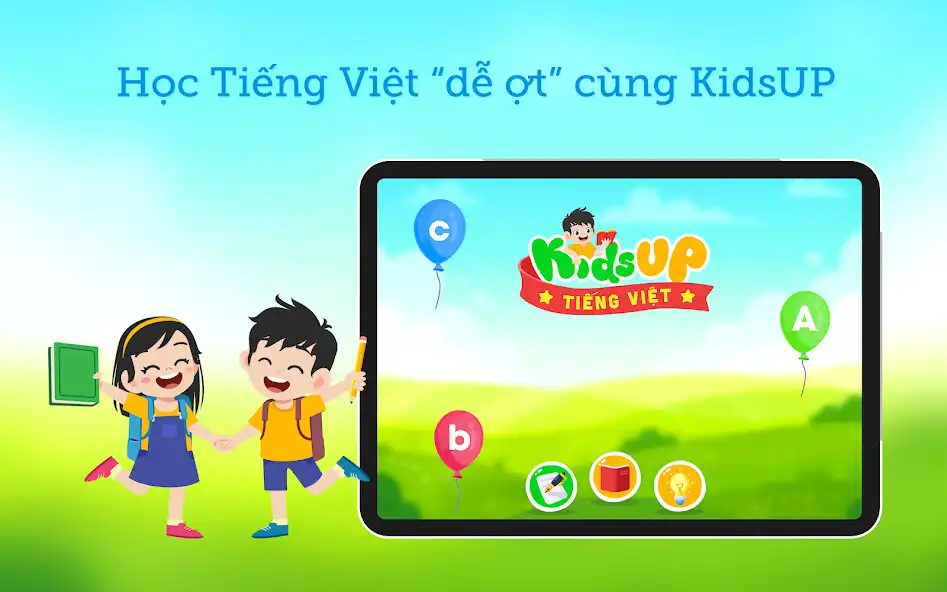 Play KidsUP Tiếng Việt  and enjoy KidsUP Tiếng Việt with UptoPlay
