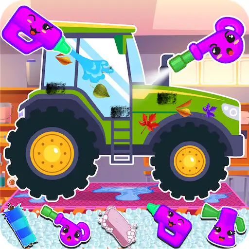Play Kids Vehicles Auto Wash Garage APK