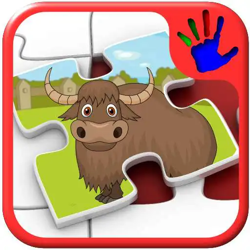 Play Kids Zoo Animal Jigsaw Puzzles APK
