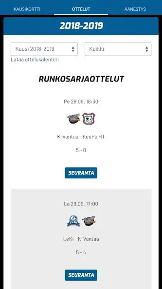 Play Kiekko-Vantaa Kausikortti as an online game online Kiekko-Vantaa Kausikortti with UptoPlay Play Kiekko-Vantaa Kausikortti as an online game Kiekko-Vantaa Kausikortti with UptoPlay