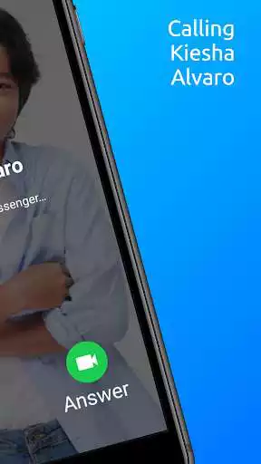 Play Kiesha Alvaro Fake Call as an online game Kiesha Alvaro Fake Call with UptoPlay