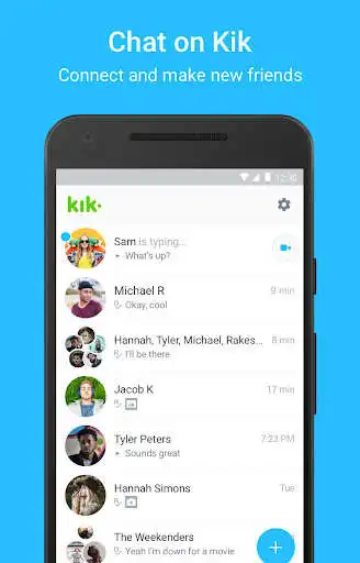 Play Kik — Messaging  Chat App  and enjoy Kik — Messaging  Chat App with UptoPlay