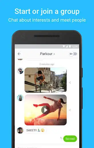 Play Kik — Messaging  Chat App as an online game Kik — Messaging  Chat App with UptoPlay