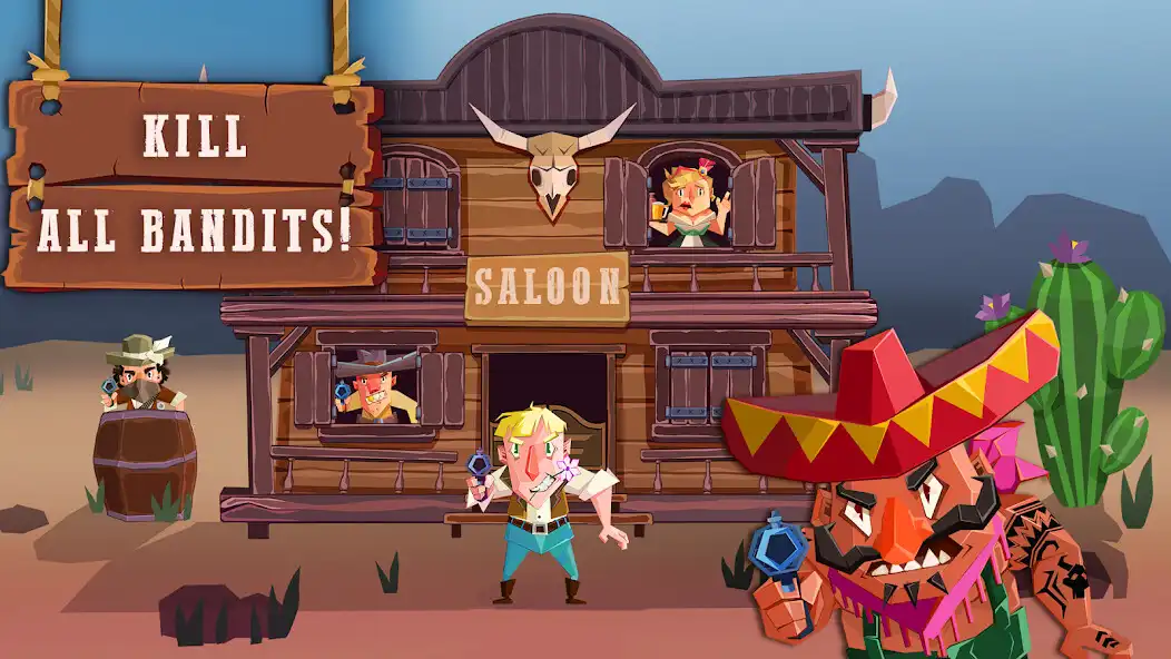 Play Kill bandits save civilians  and enjoy Kill bandits save civilians with UptoPlay