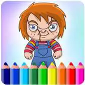 Free play online Killer Chucky Coloring APK