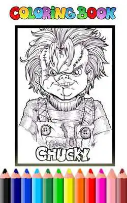 Play Killer Chucky Coloring Play Killer Chucky Coloring