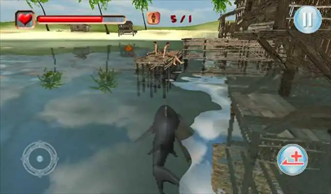 Play Killer Shark Water Simulator