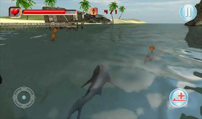 Play Killer Shark Water Simulator