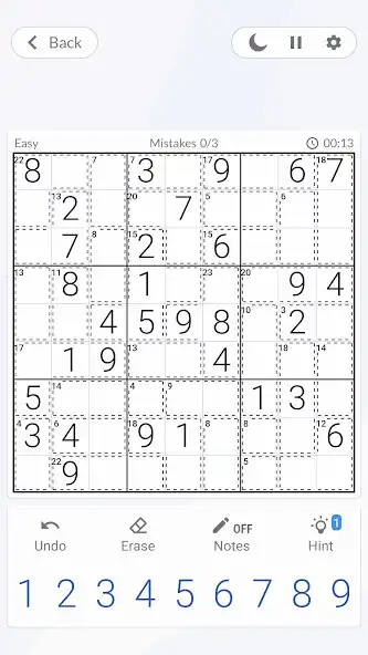 Killer Sudoku Sudoku Puzzles online game with UptoPlay