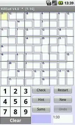 Play KillSud - killer sudoku