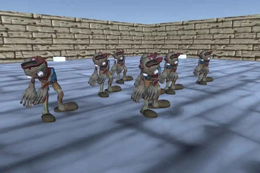 Play Kill zombies in VR as an online game Kill zombies in VR with UptoPlay