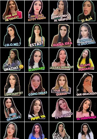 Play Kimberly loaiza stickers HD as an online game Kimberly loaiza stickers HD with UptoPlay
