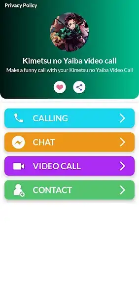 Play Kimetsu no Yaiba video call as an online game Kimetsu no Yaiba video call with UptoPlay