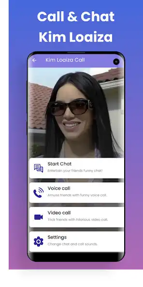 Play Kim Loaiza Fake Call  Chat  and enjoy Kim Loaiza Fake Call  Chat with UptoPlay