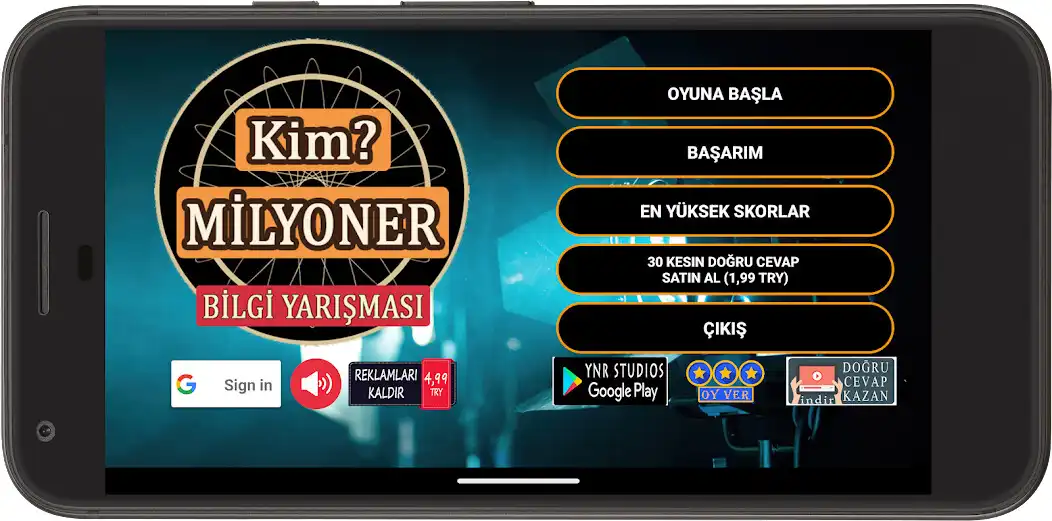 Play Kim Milyoner 2023 - 50000 Soru  and enjoy Kim Milyoner 2023 - 50000 Soru with UptoPlay
