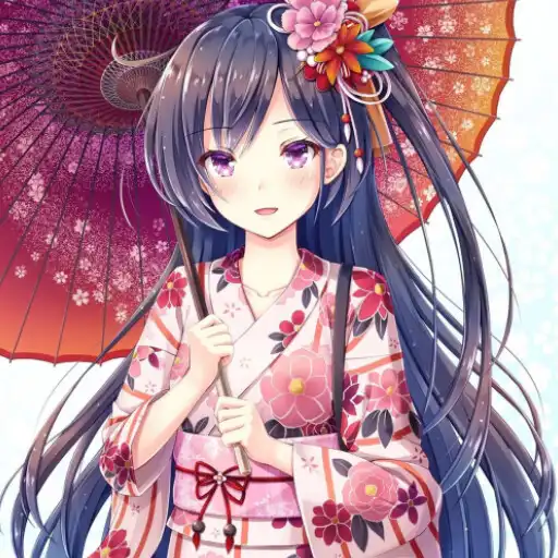 Play Kimono Anime Girl Wallpaper HD APK Play Kimono Anime Girl Wallpaper HD APK