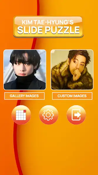 Play Kim Tae-Hyung Slide Puzzle  and enjoy Kim Tae-Hyung Slide Puzzle with UptoPlay
