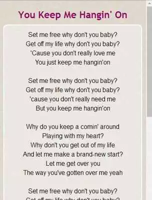 Play Kim Wilde Lyrics