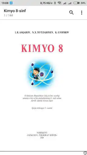 Play Kimyo 8-sinf as an online game Kimyo 8-sinf with UptoPlay