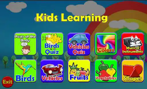 Kindergarten and Preschool Kids Educational App online game with UptoPlay