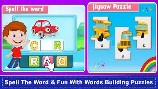 Kindergarten Kids Learning - Educational Games online game with UptoPlay