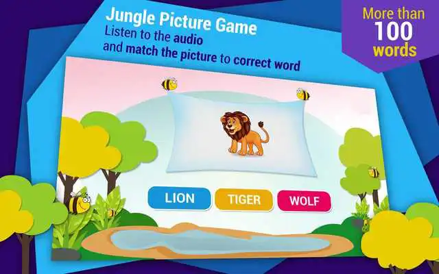 Play Kindergarten Kids Word Games