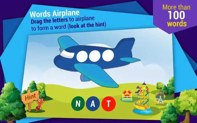Play Kindergarten Kids Word Games