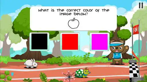 Play Kinder Lessons k-12 - Math Race as an online game Kinder Lessons k-12 - Math Race with UptoPlay