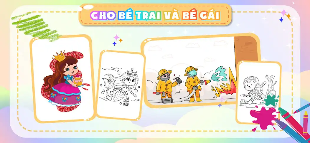 Play KinderPainter as an online game KinderPainter with UptoPlay