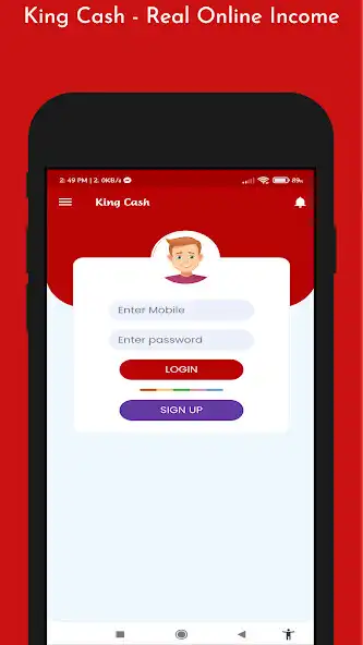 Play King Cash - Real Online Income as an online game King Cash - Real Online Income with UptoPlay