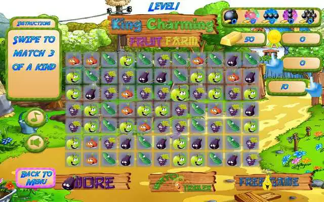 Play King Charming Fruit Farm