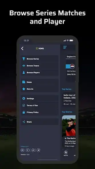 Play King Cricket Live Line as an online game King Cricket Live Line with UptoPlay