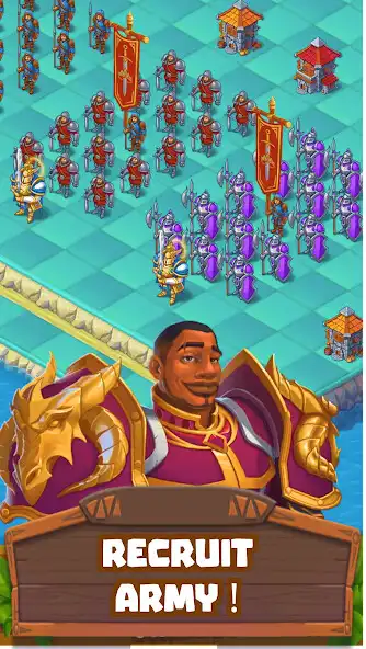 Play Kingdom Defense -Merge Puzzle as an online game Kingdom Defense -Merge Puzzle with UptoPlay
