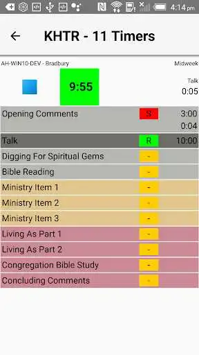 Play Kingdom Hall Timer - Remote  and enjoy Kingdom Hall Timer - Remote with UptoPlay