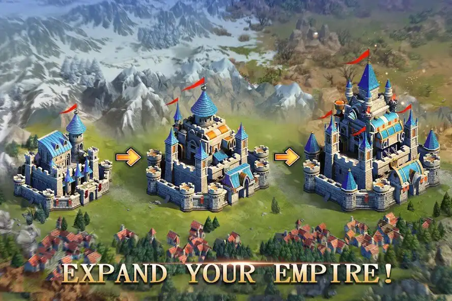 Play Kingdoms Mobile - Total Clash as an online game Kingdoms Mobile - Total Clash with UptoPlay