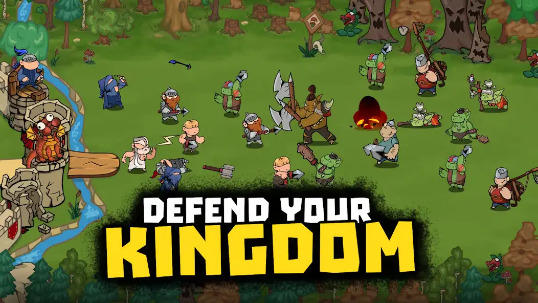 Play Kingdom War: Castle Defence TD  and enjoy Kingdom War: Castle Defence TD with UptoPlay
