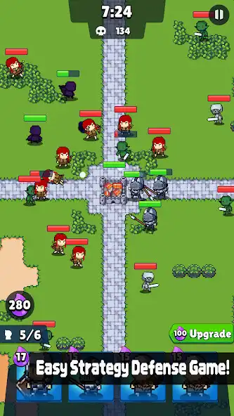 Play Kingdom Warrior:Heroes Defense as an online game Kingdom Warrior:Heroes Defense with UptoPlay