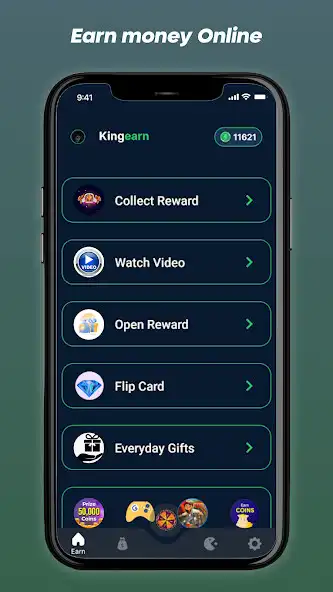 Play King Earn - Earn money Online as an online game King Earn - Earn money Online with UptoPlay