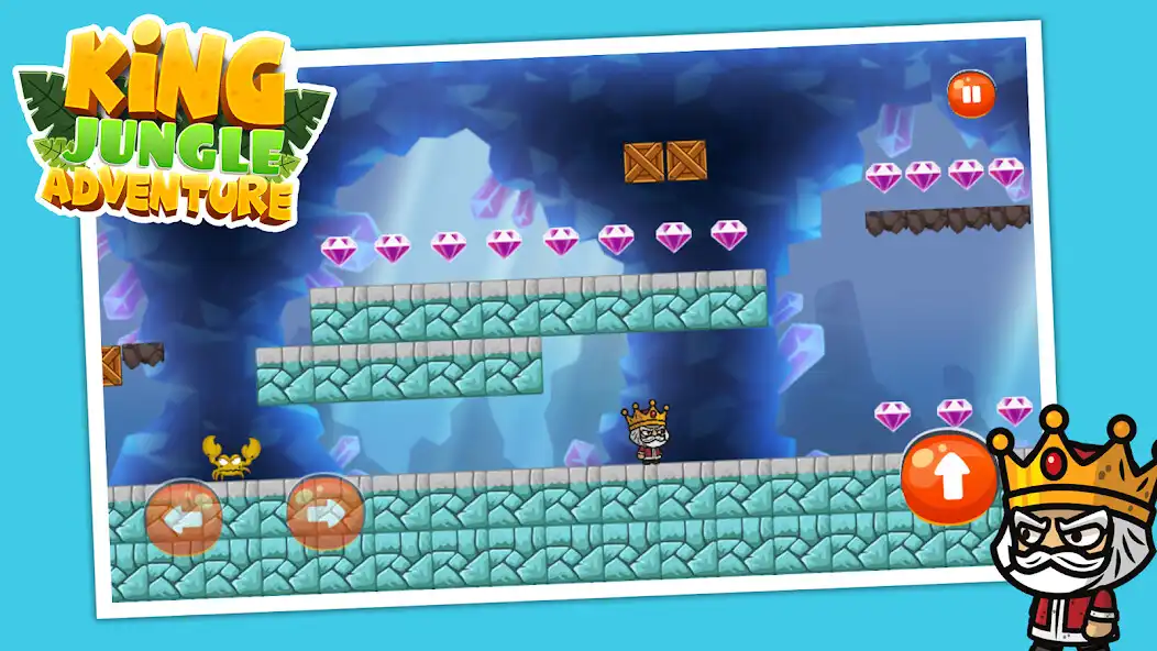 Play King Jungle Adventure  and enjoy King Jungle Adventure with UptoPlay
