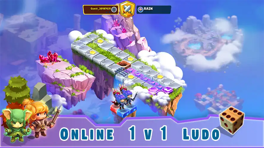 Play King Ludo: Online Board Game  and enjoy King Ludo: Online Board Game with UptoPlay