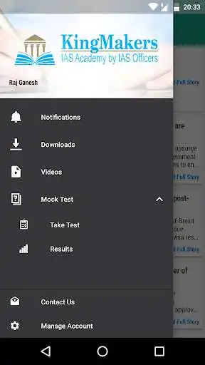 Play KINGMAKERS IAS ACADEMY as an online game KINGMAKERS IAS ACADEMY with UptoPlay